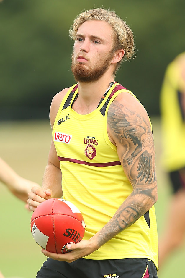 AFL 2016 Training - Brisbane 190216 Jaden McGrath wants to force his way back into the Lions' senior team - ${keywords}